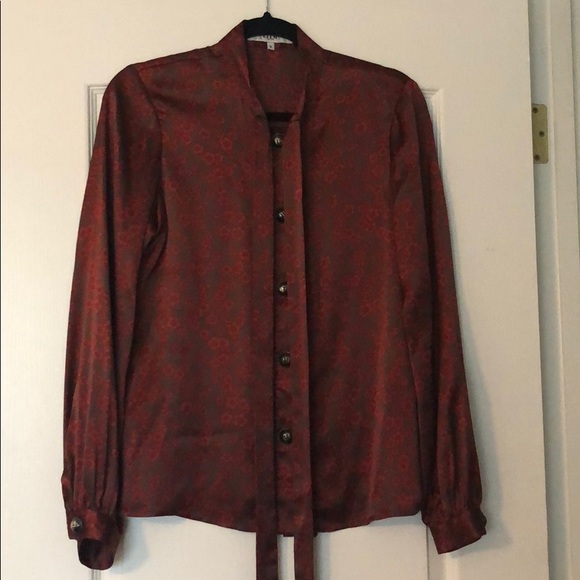 Tibi Tops - Gorgeous Tibi silk ruffle button up